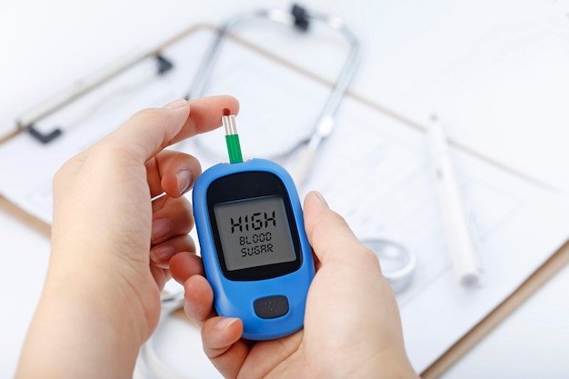 Blood glucose monitoring for diabetes care