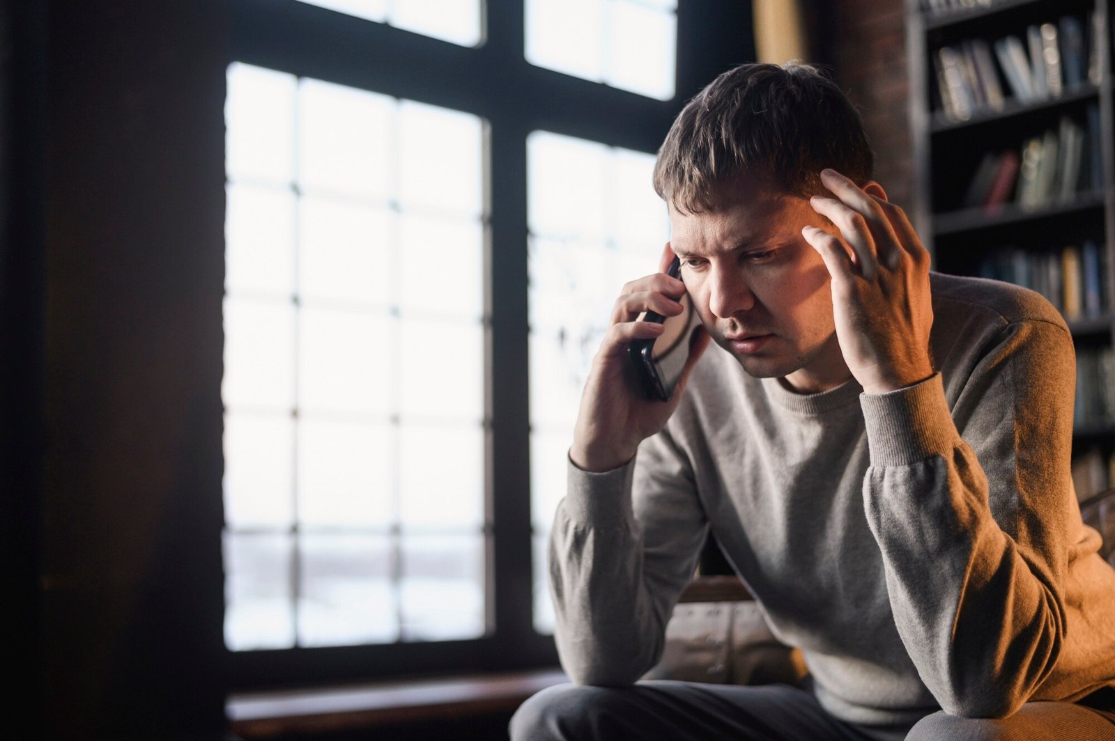 Patient calling a medical office